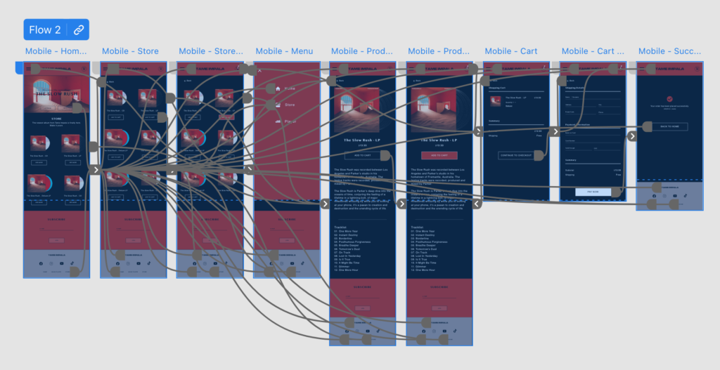 UX High-Fidelity Prototype - Mobile