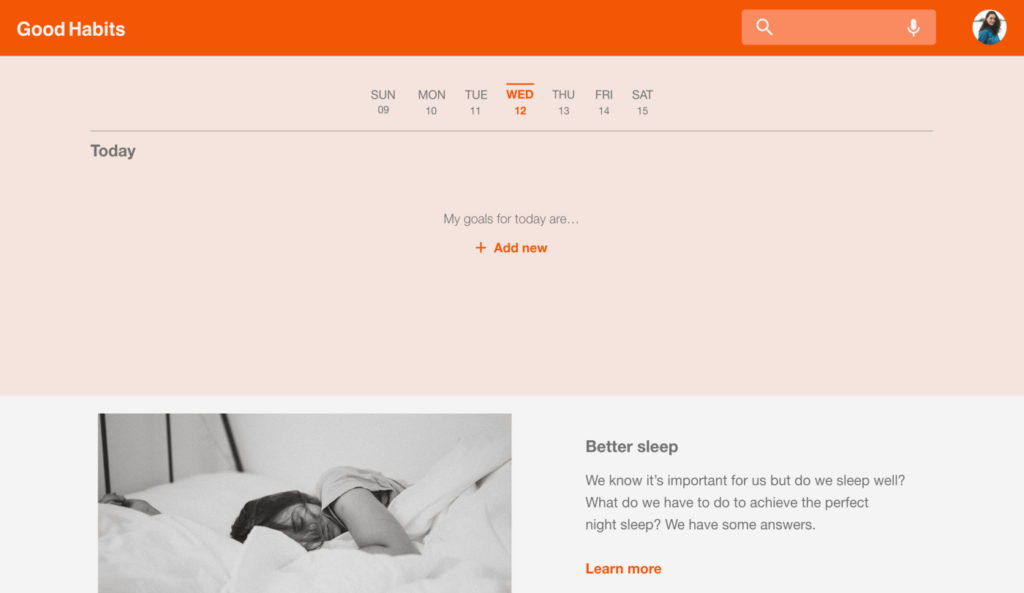 UX Good Habits Website