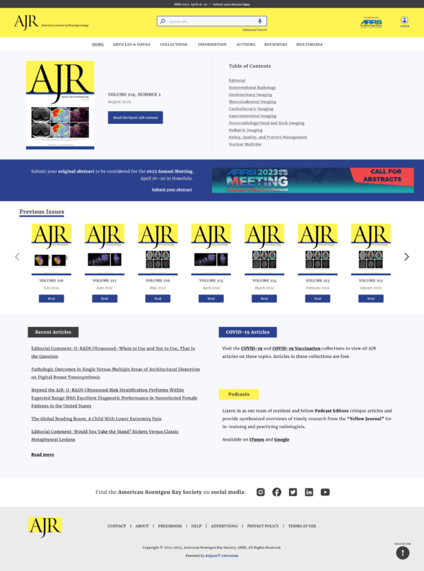 AJR - Mockup Desktop Homepage